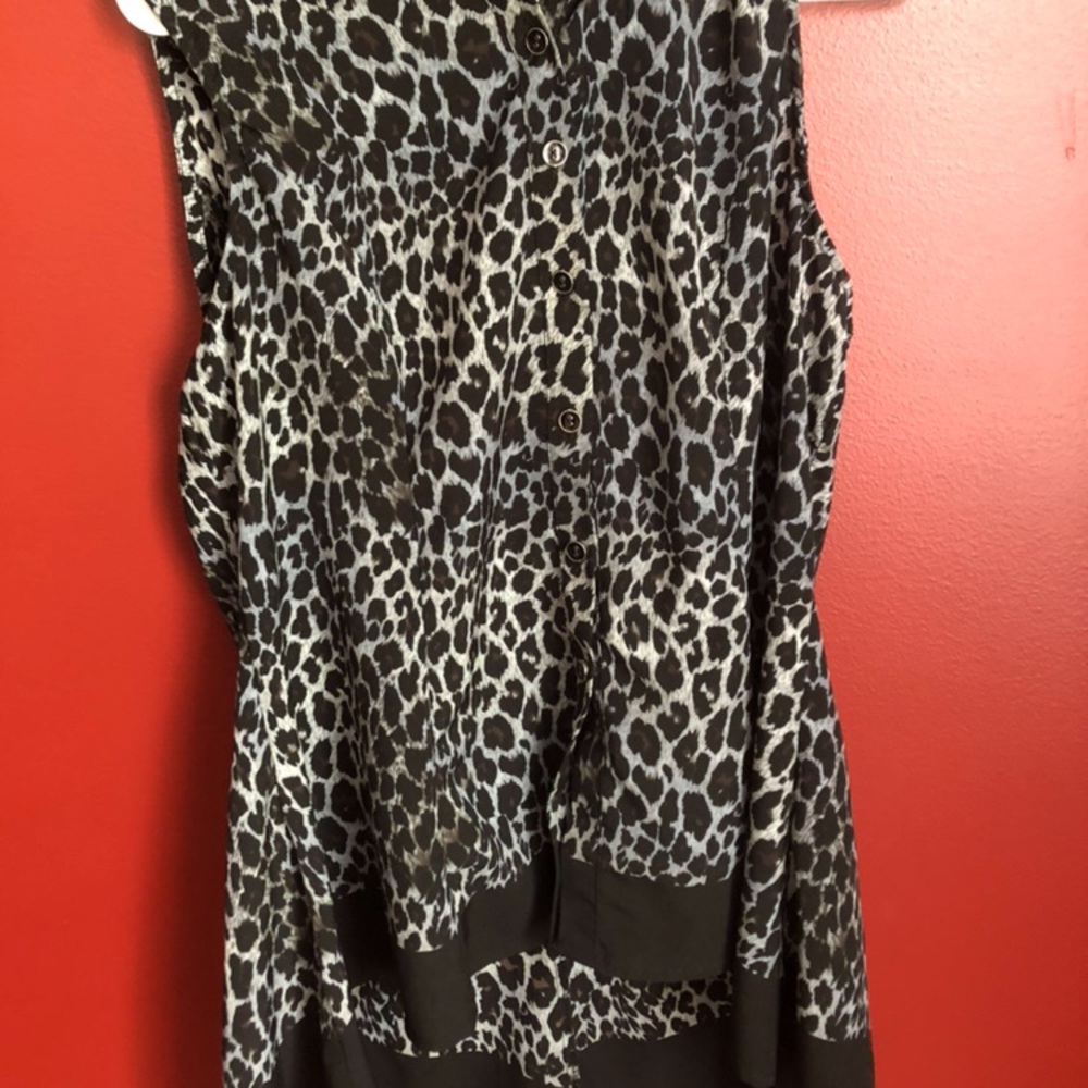 Cheetah Print High-Lop Top
